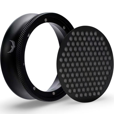 KNODOS Portafilter Dosing Funnel and Espresso Puck Screen Set - Sigma Coffee UK