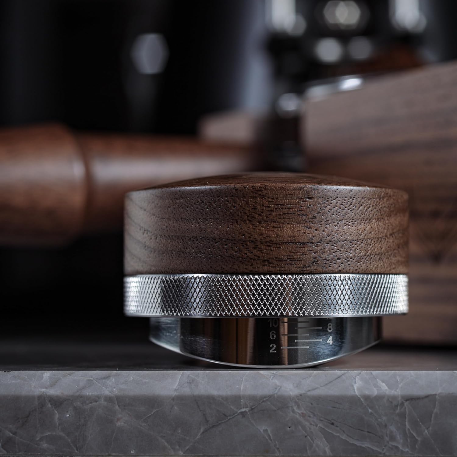 Seconds - KNODOS Espresso Distribution Tool | Walnut - Sigma Coffee UK