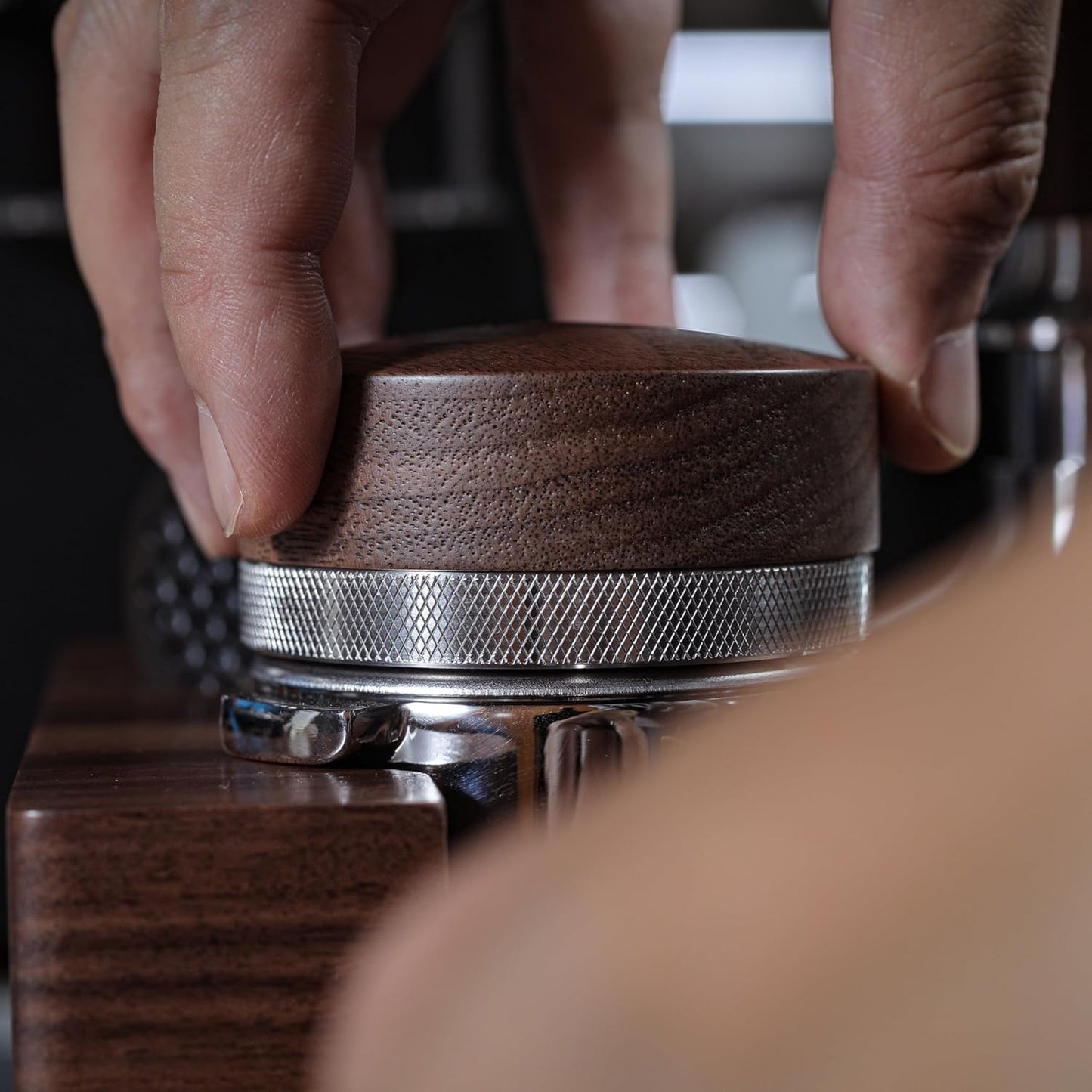 Seconds - KNODOS Espresso Distribution Tool | Walnut - Sigma Coffee UK