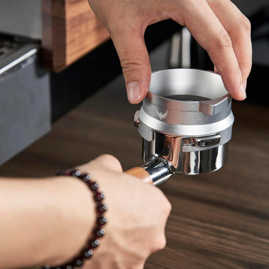 Seconds - KNODOS Portafilter Magnetic Dosing Funnel and Espresso Puck Screen Set - Sigma Coffee UK