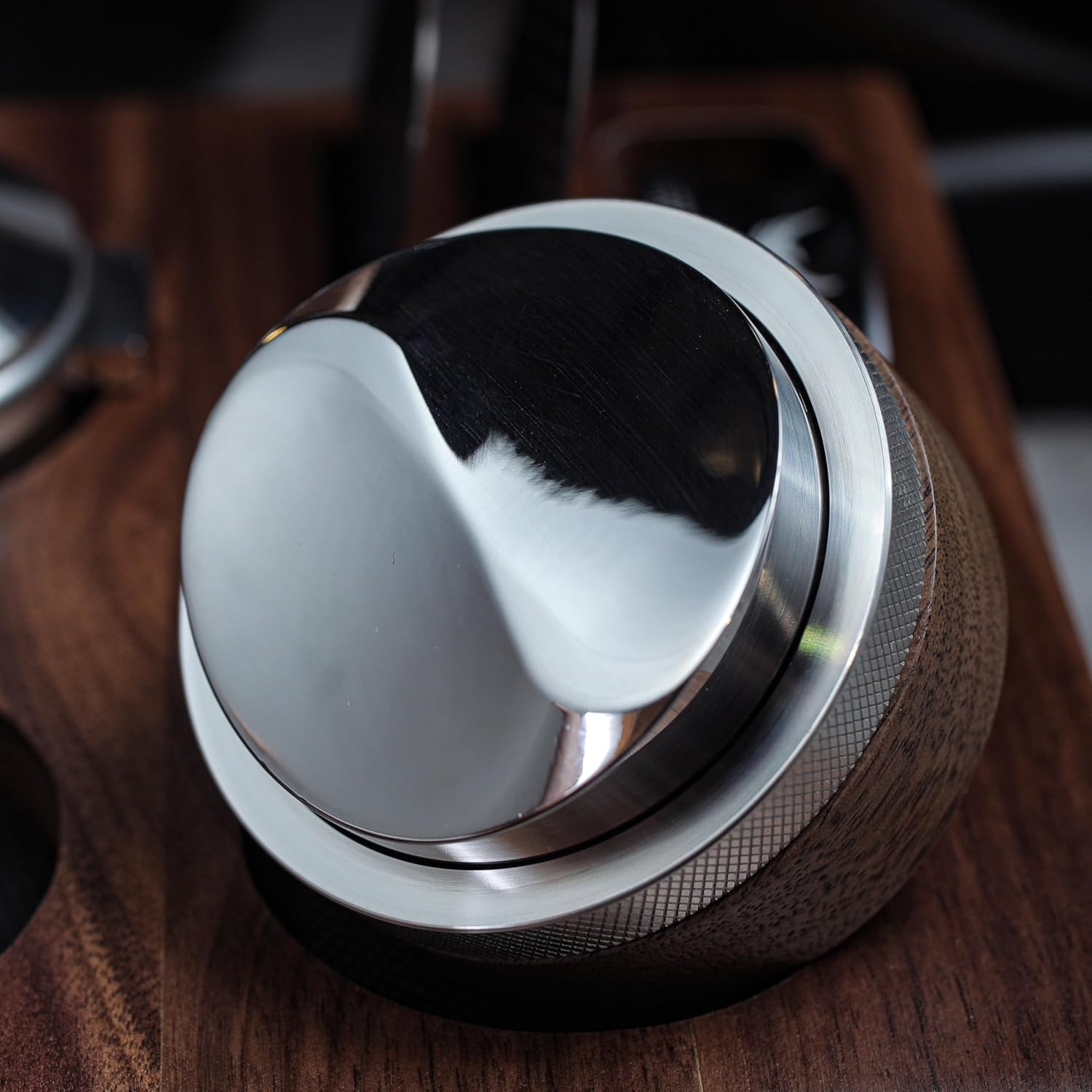 Seconds - KNODOS Espresso Distribution Tool | Walnut - Sigma Coffee UK