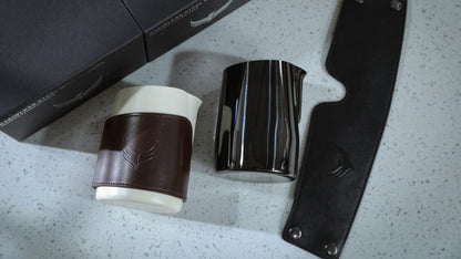 Knodos Milk Pitcher, Handleless (400ml, 14oz) - Sigma Coffee UK